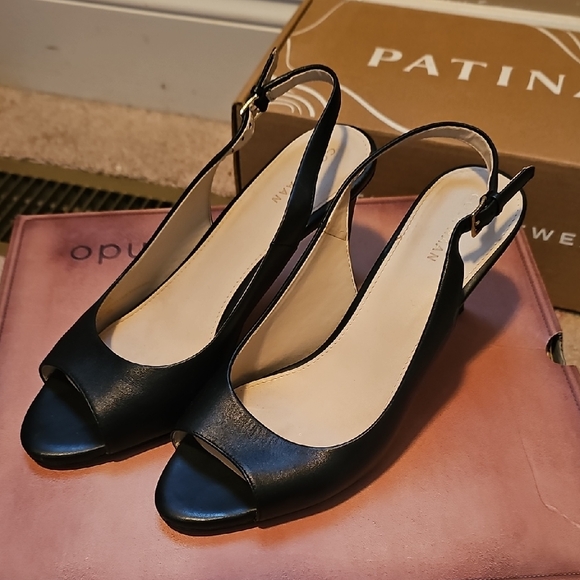 Cole Haan Shoes - Black Slingback Women's Shoes
